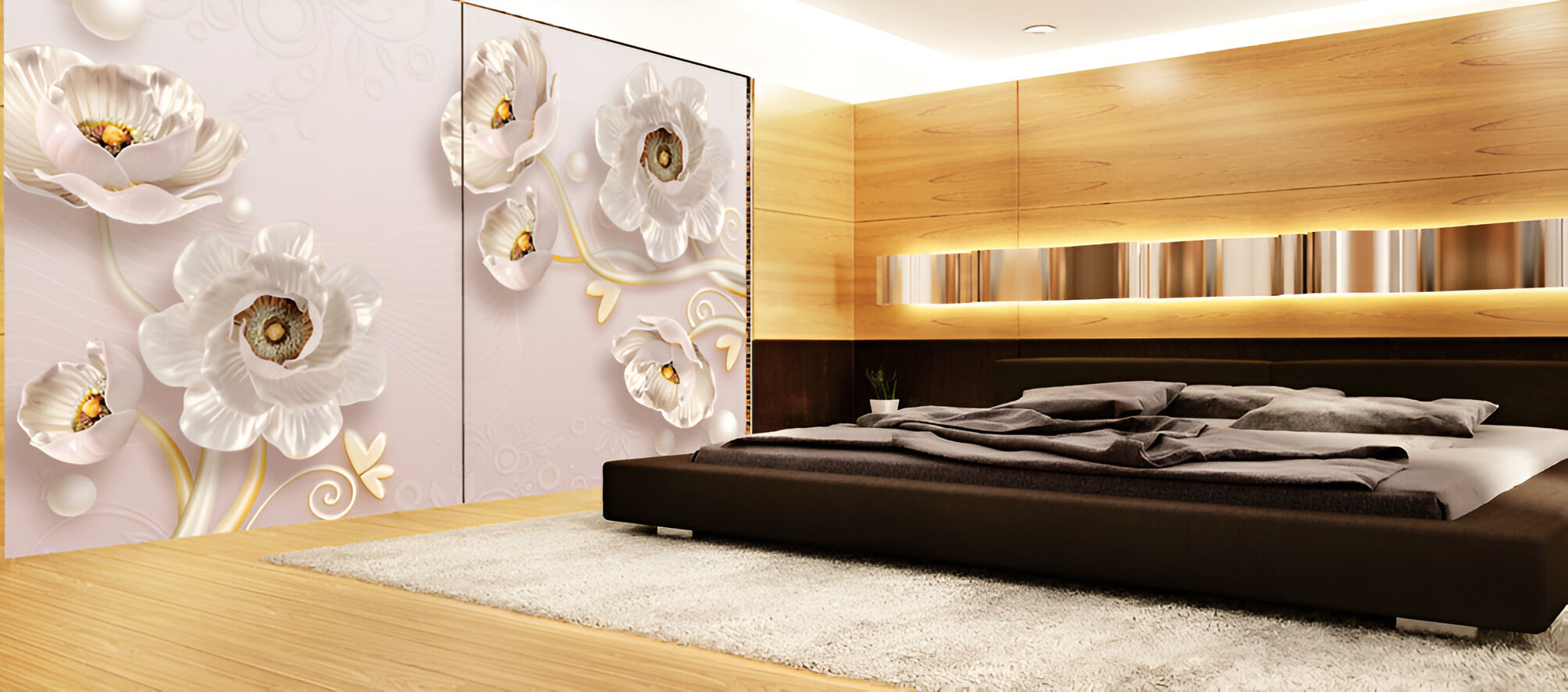 Back Printed Glass Wardrobes
